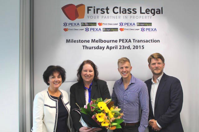 Milestone Melbourne PEXA Transaction, April 2015
